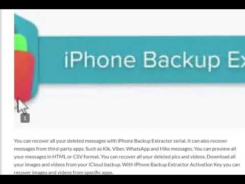 iphone backup extractor license key